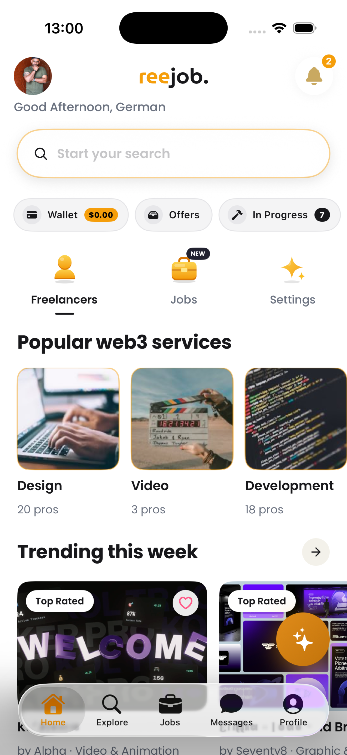 reejob iOS app